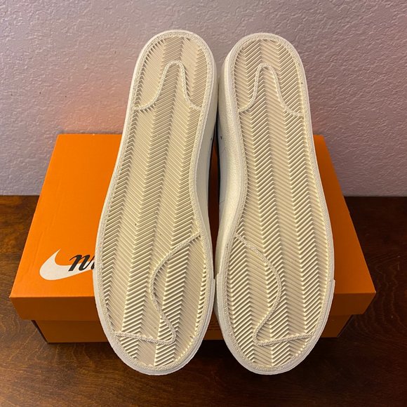 Nike Blazer Mid '77 Vintage White Black Lifestyle Shoes BQ6806-100 Size 10 - Picture 5 of 7